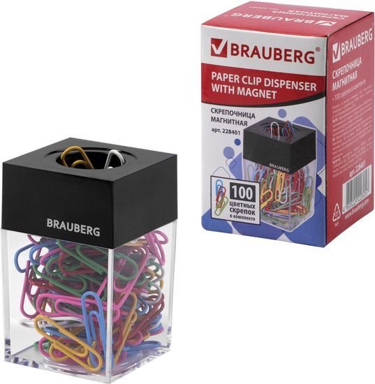 BRAUBERG 228401 (со скрепками)
