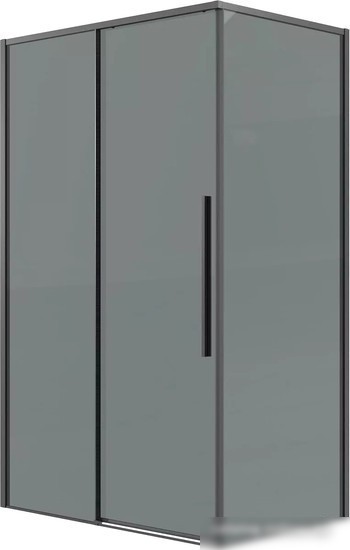 Душевая стенка Grossman Galaxy 90x195 200.K33.01.90.42.10 (графит сатин/стекло тонированное)