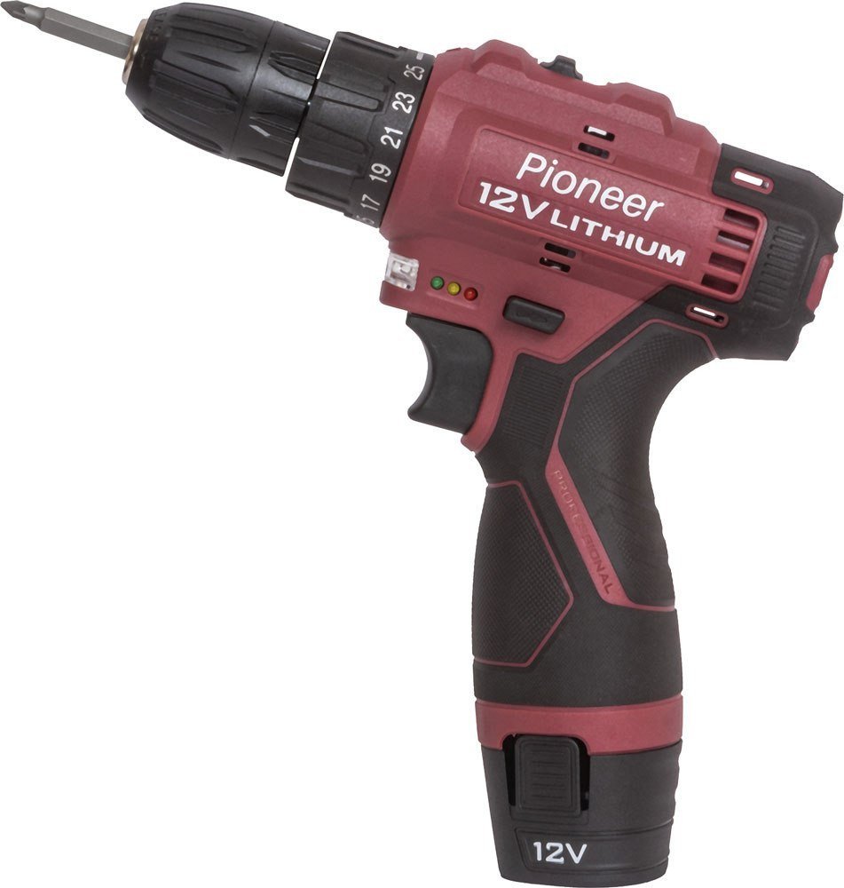 Дрель-шуруповерт Pioneer Tools CD-M1215-01 (с 1-им АКБ)