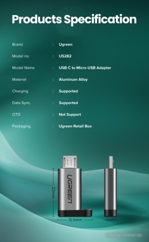 Адаптер Ugreen US282 50590