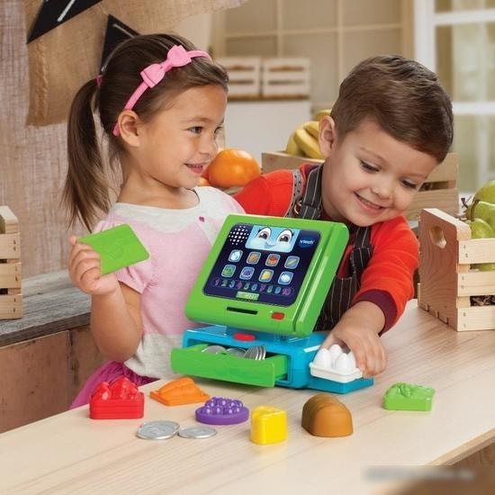 Интерактивная игрушка VTech Моя интерактивная касса 80-81673R