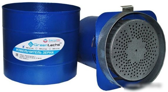 Измельчитель зерна Электромаш Greentechs 400 кг/ч
