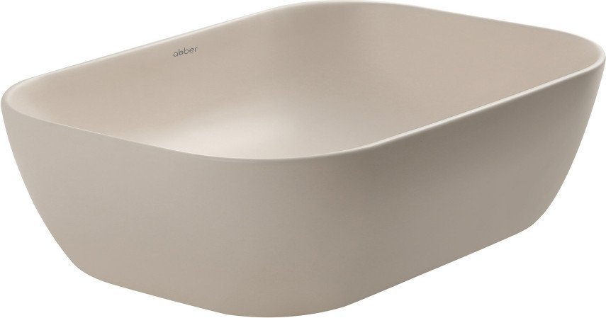 Умывальник Abber Rechteck AC2200MBE (светло-бежевый матовый)