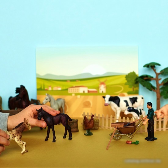 Игровой набор Masai Mara На ферме ММ205-065