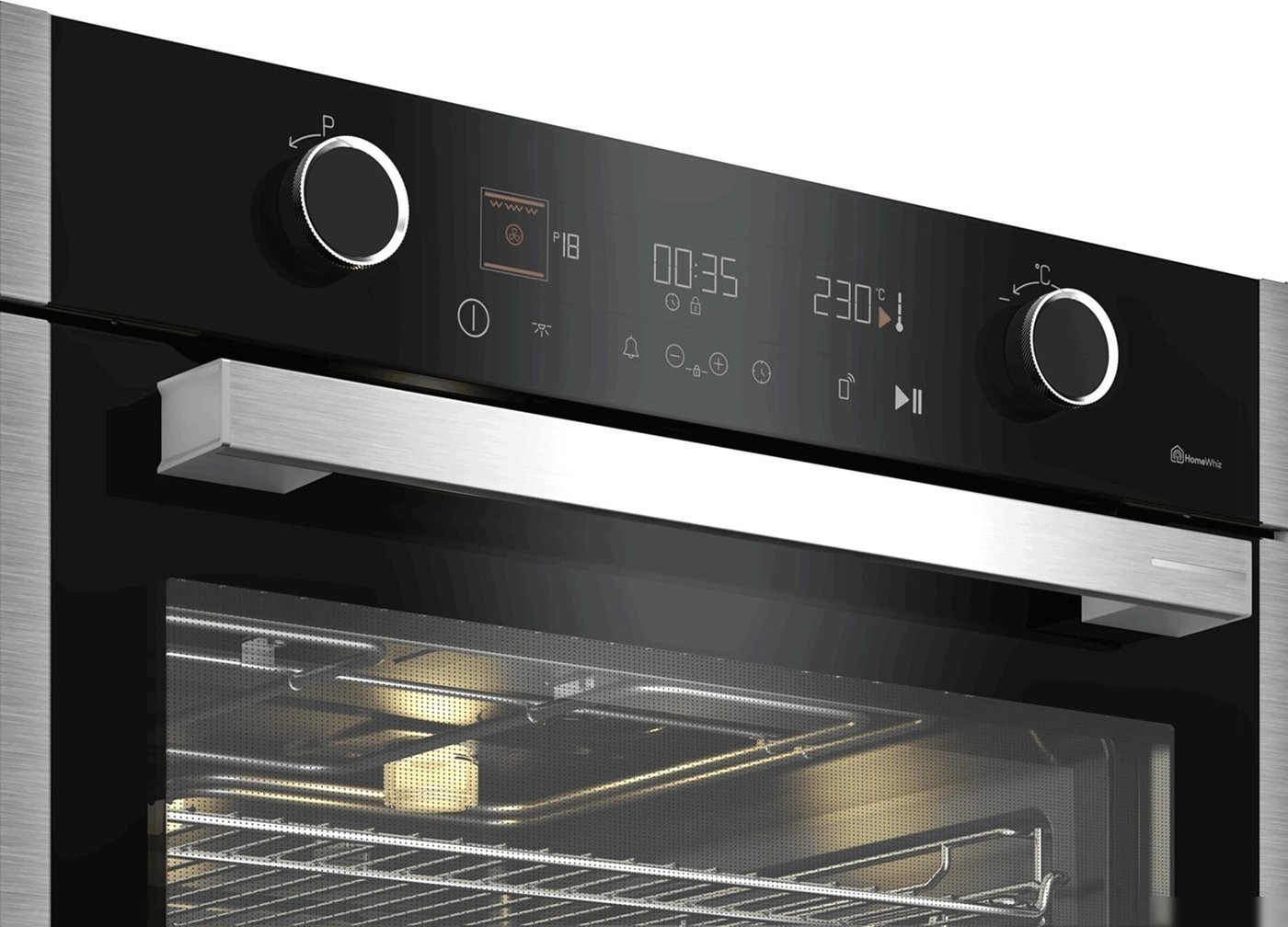 Электрический духовой шкаф Grundig GEBM19400BMPHI