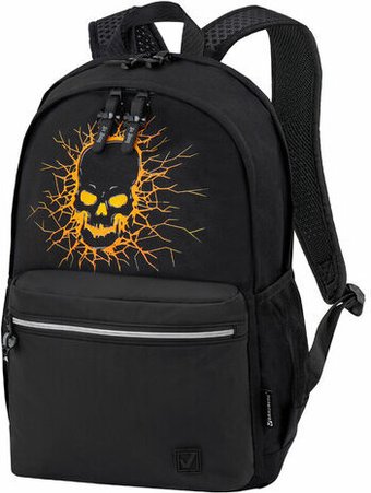 Городской рюкзак BRAUBERG Fashion City. Skull 272572