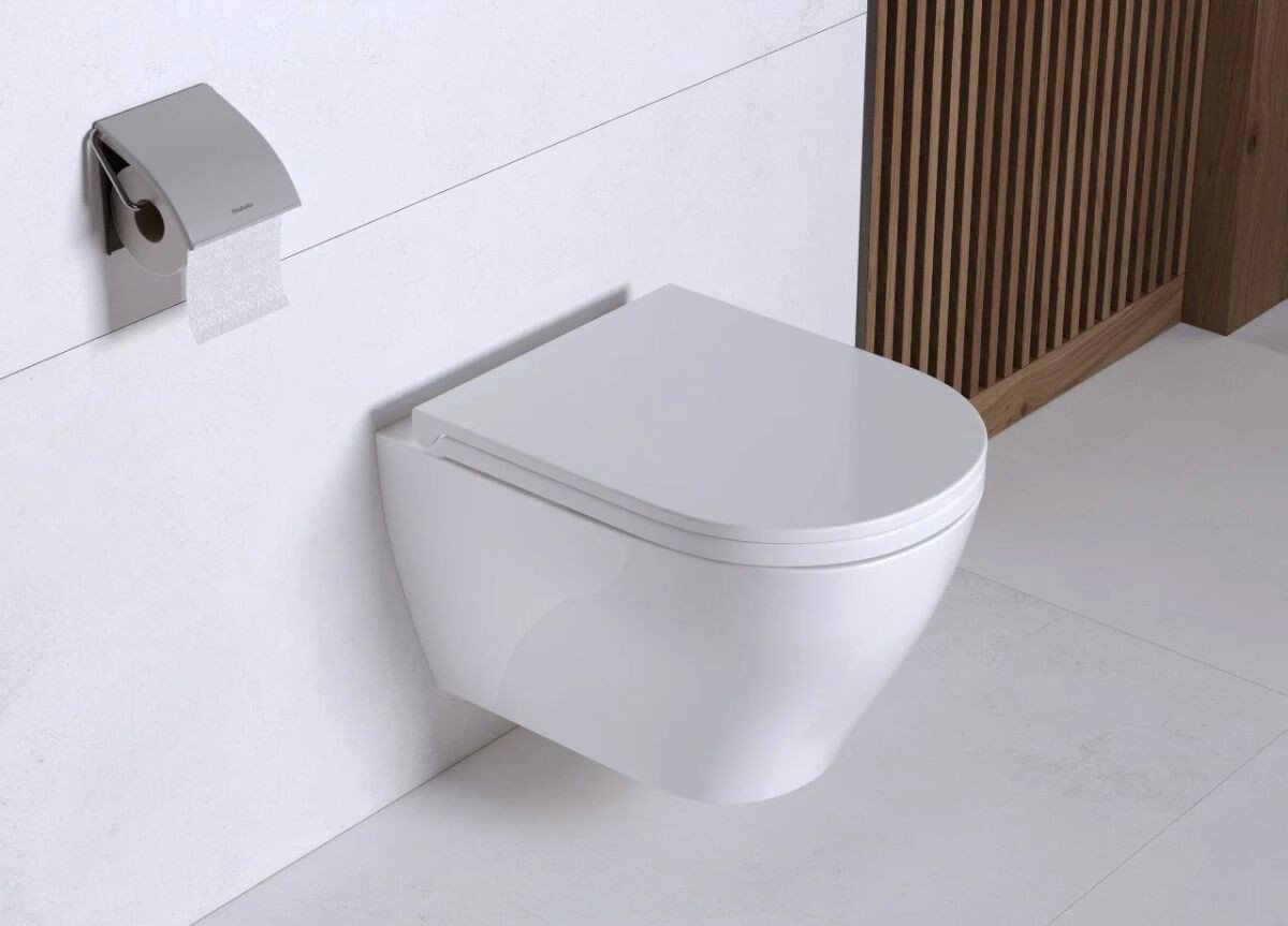 Унитаз подвесной Sanita Breeze Rimless WC.WH/Breeze/DM.Rim/WHT.G/S1