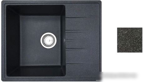 Кухонная мойка AV Engineering Platinum AV765495PBK (черный)