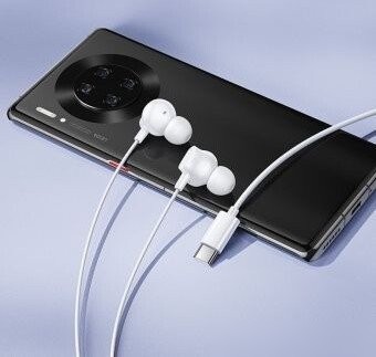 Наушники Hoco M117 USB Type-C (белый)