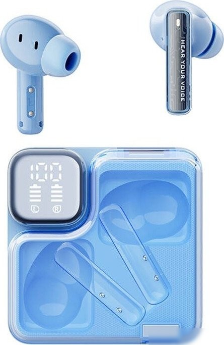 Наушники QCY MeloBuds Neo (синий)