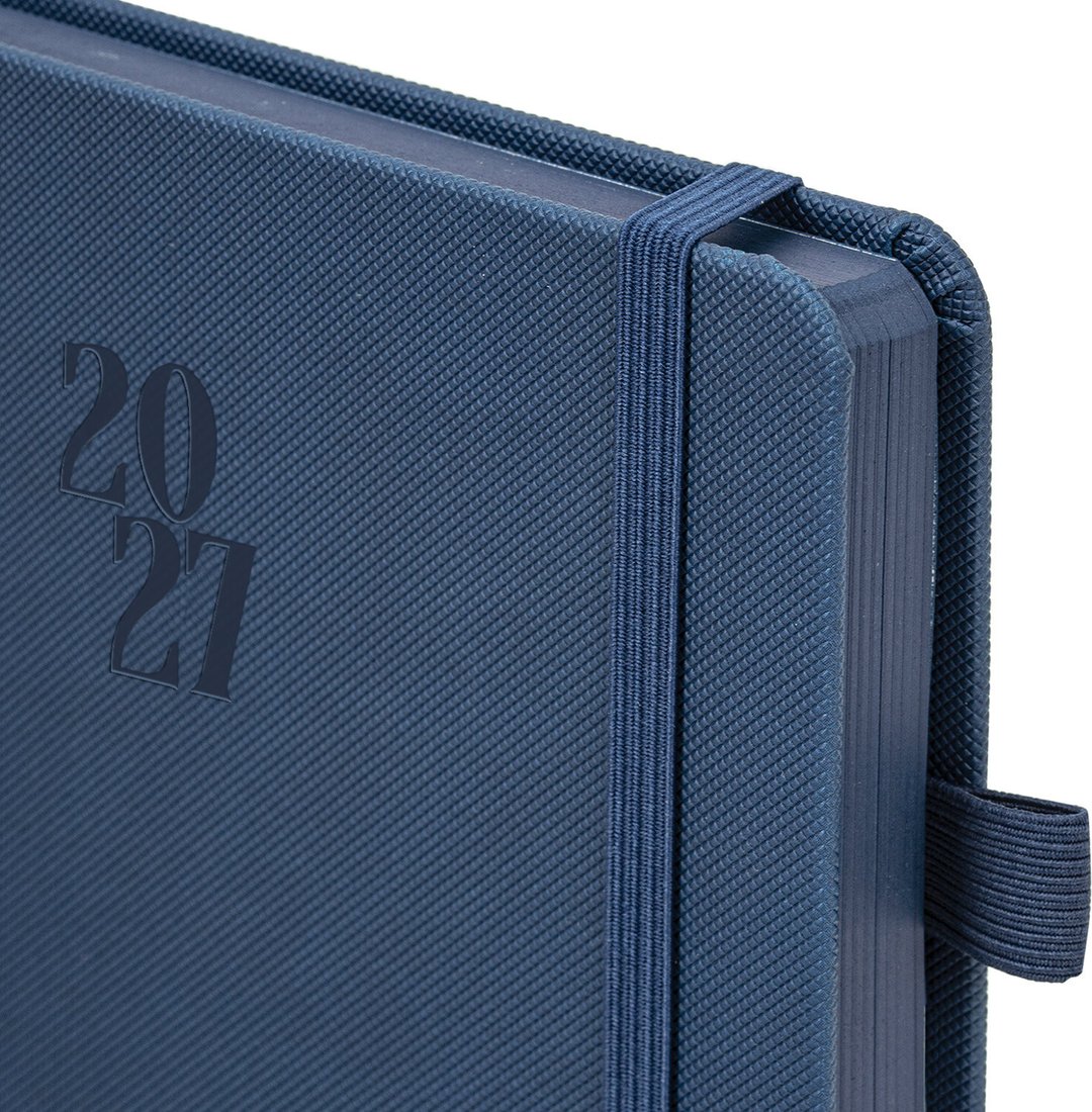 Ежедневник BRAUBERG Plain 2027 118037 (синий)