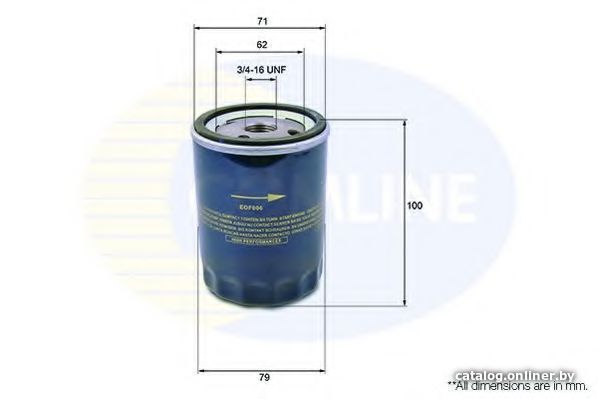 Масляный фильтр Comline EOF006 Масляный фильтр Comline EOF006