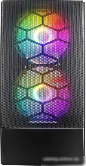 Корпус 1stPlayer Firebase X4-M-BK-2F1P-1F1