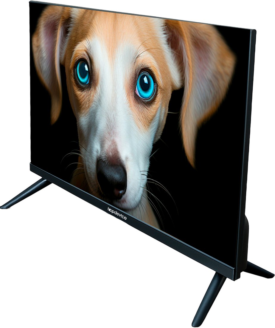 Телевизор Topdevice 24" SMART TV YaOS (черный)