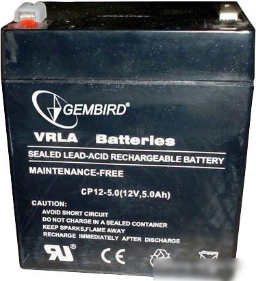Аккумулятор для ИБП Gembird BAT-12V5AH Аккумулятор для ИБП Gembird BAT-12V5AH
