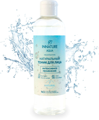 Innature Тоник для лица Aqua Натуральный интенсивное увлажнение (250 мл)