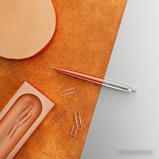 Ручка шариковая Parker Jotter Essential Chelsea Orange CT 1953189