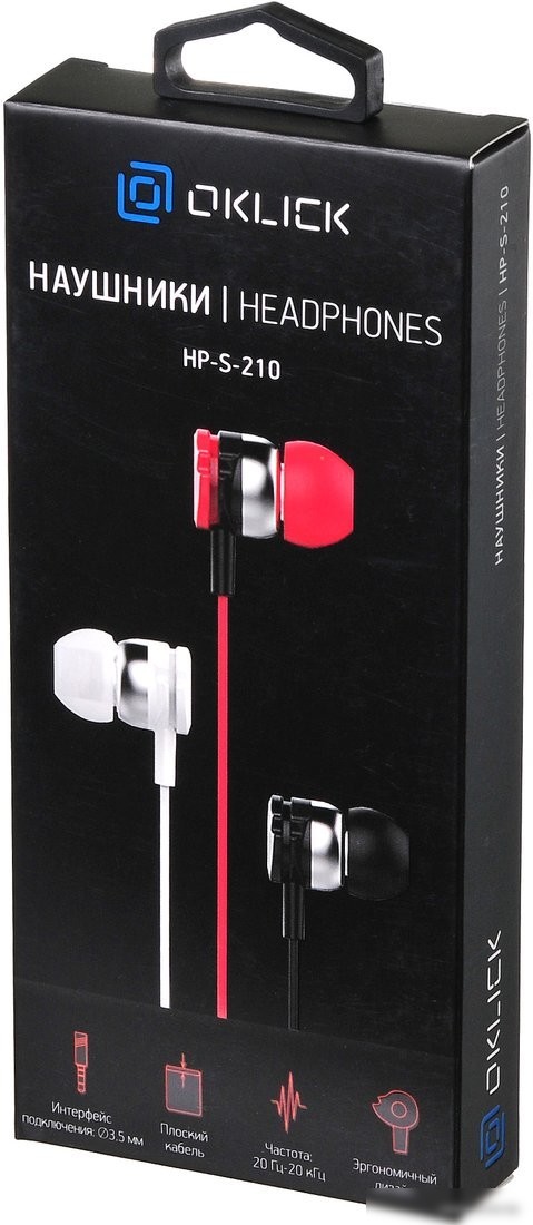 Наушники Оклик HP-S-210 (белый)