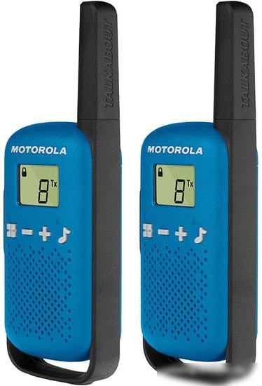 Портативная радиостанция Motorola Talkabout T42 (синий)