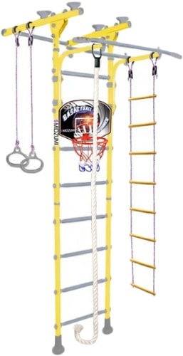 Детский спортивный комплекс Midzumi Niji Ton Basketball Shield (лимонный пай)