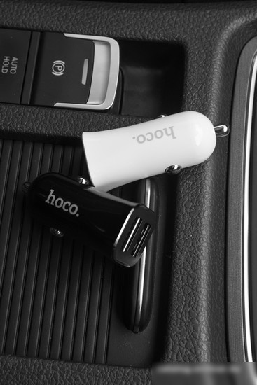 Зарядное устройство Hoco Z12 Elite Dual USB (белый)