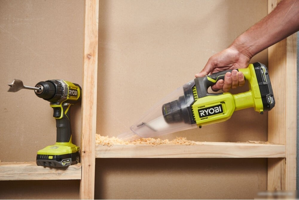 Пылесос Ryobi RHV18-0 (без аккумулятора)