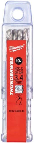 Набор оснастки Milwaukee 4932459843 (10 предметов)
