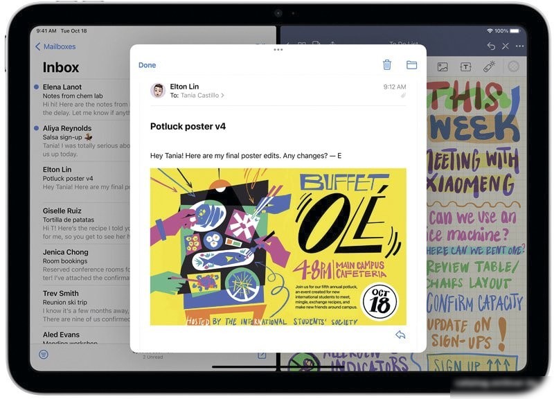 Планшет Apple iPad 10.9" 2022 64GB MPQ03 (серебристый)
