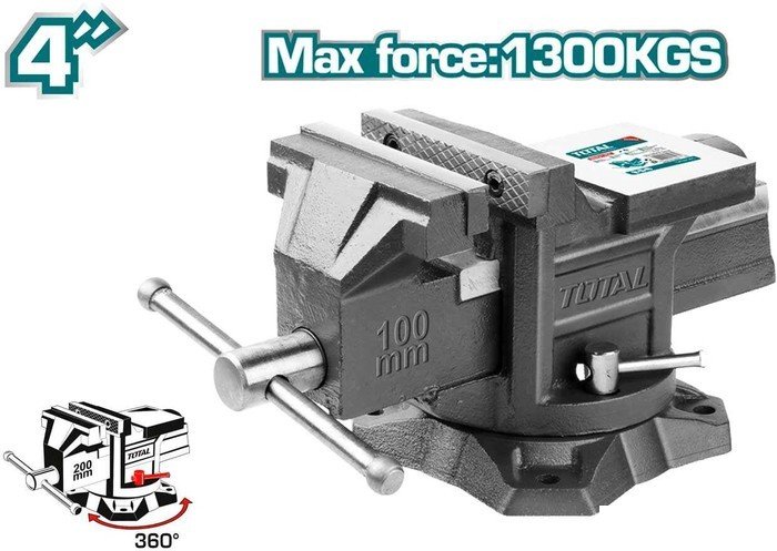 Тиски Total THT6146