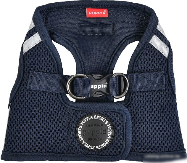 Шлейка-жилетка Puppia Soft PAUA-HB1828-NY-M (синий)