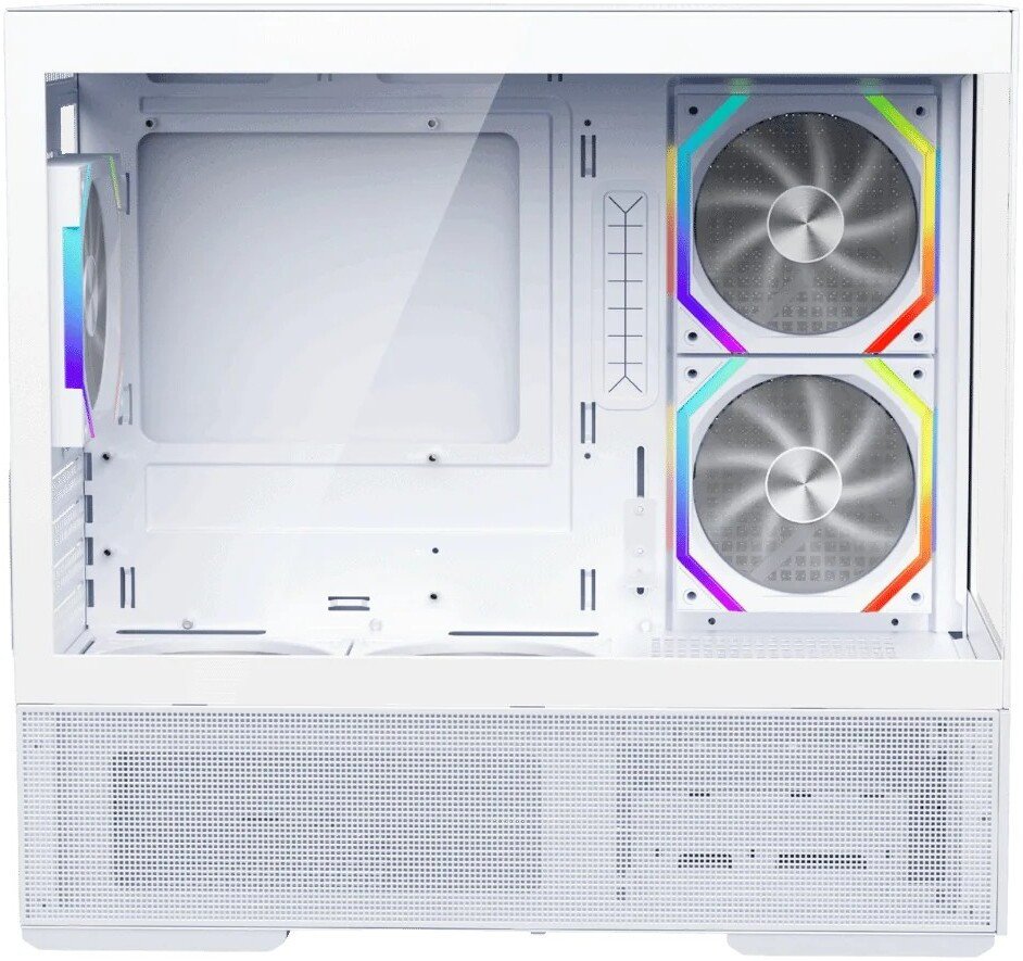 Корпус 1stPlayer CV6 ARGB CV6-WH-2FAR-W-2FH7R-W-1FH7-W (белый)
