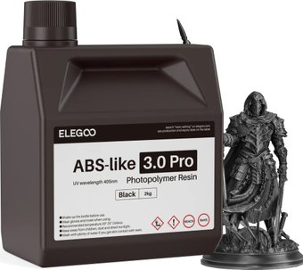 Фотополимер Elegoo ABSlike V3.0 Pro 2кг (черный)