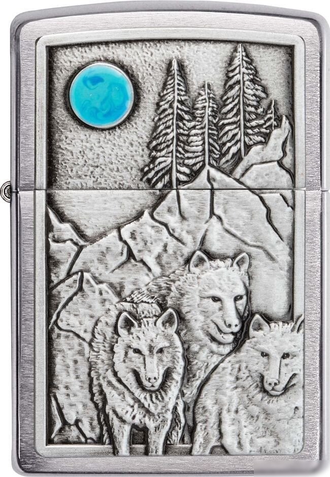 Зажигалка Zippo Wolf Design 49295