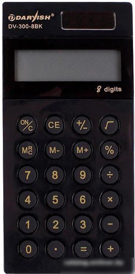 Калькулятор Darvish DV-300-8BK Калькулятор Darvish DV-300-8BK