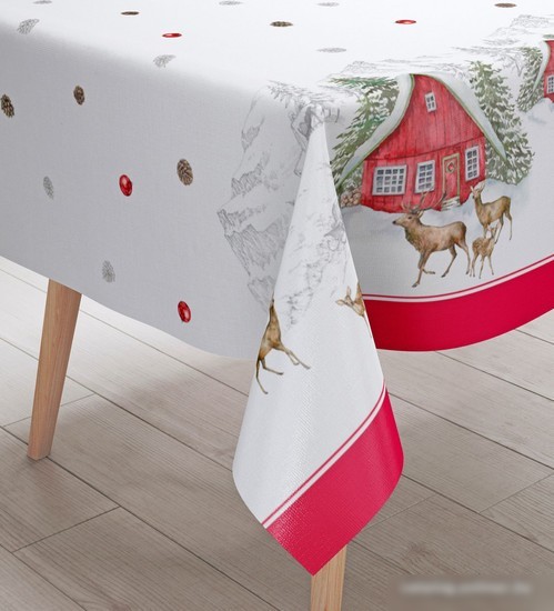 Скатерть Samsara Home Домик в лесу 145СК-5