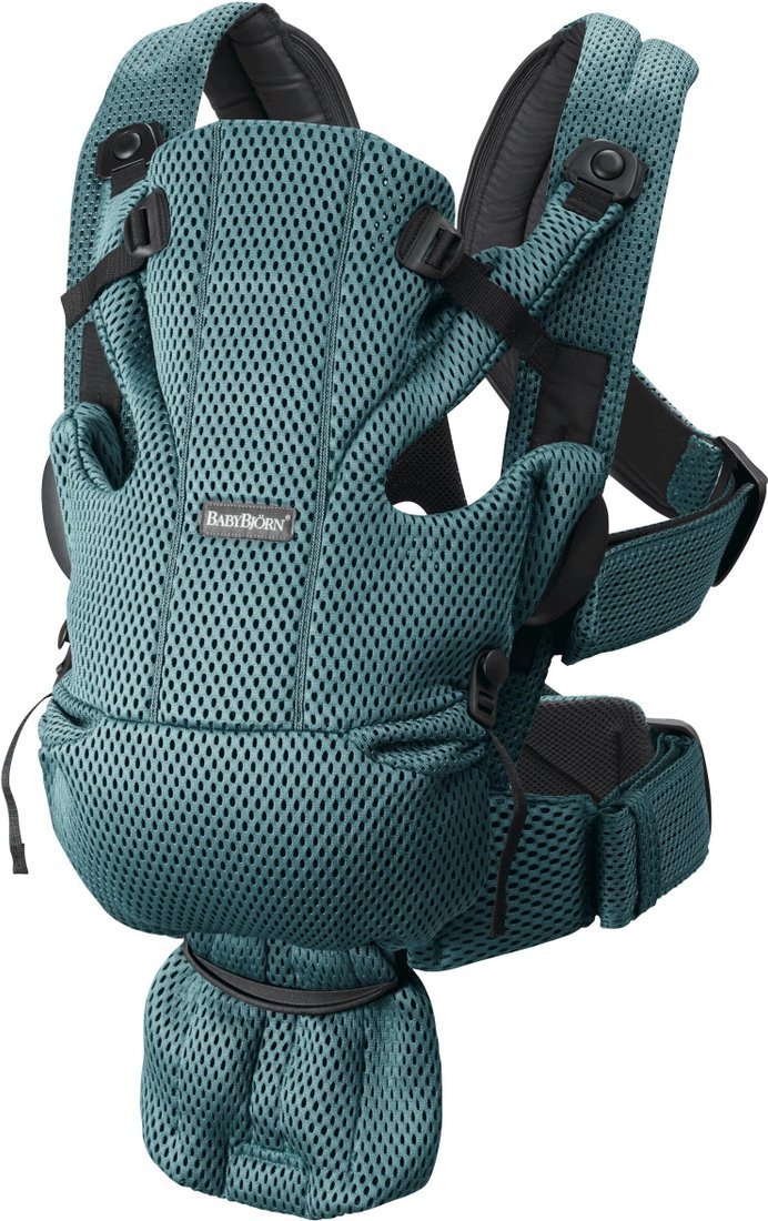Рюкзак-переноска BabyBjorn Move Mesh 0990.38 (sage green)