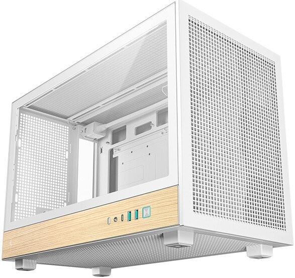 Корпус DeepCool CH260 Wood WH R-CH260-WHNWM0-G-1