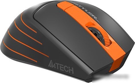 Мышь A4Tech Fstyler FG30 (черный/оранжевый)