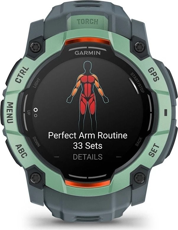 Умные часы Garmin Instinct 3 50 мм (зеленый)