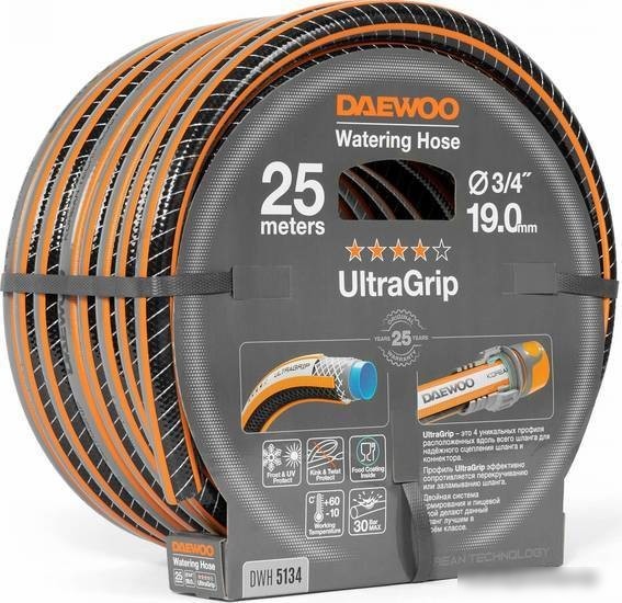 Шланг Daewoo Power UltraGrip DWH 5134 (3/4'', 25 м)