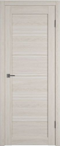 Межкомнатная дверь Atum Pro Х28 70x200 (scansom oak, стекло white cloud)
