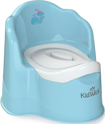 Детский горшок Kidwick Трон KW070202 (голубой)