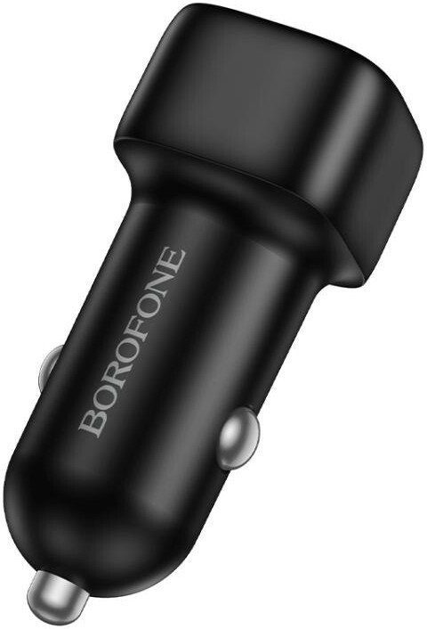 Автомобильное зарядное Borofone BZ34A (черный)