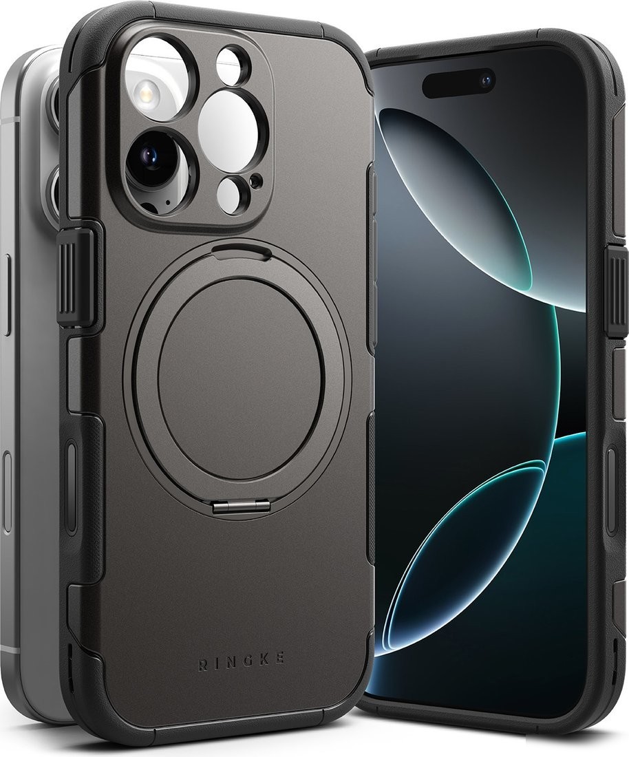 Чехол для телефона Ringke Alles для iPhone 16 Pro (Gun Metal)
