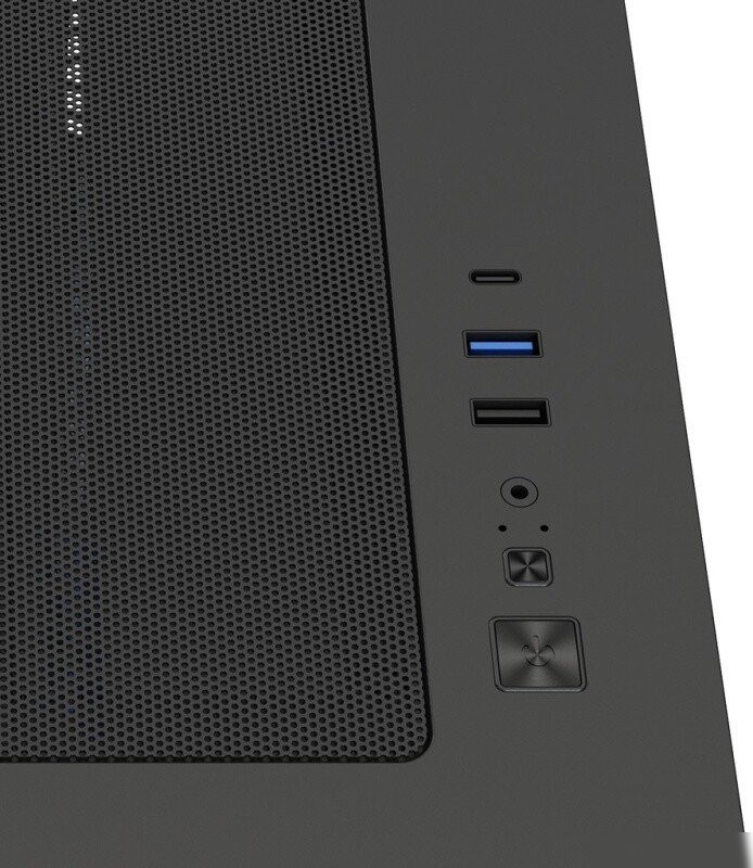 Корпус XASTRA QW500M 3ARGB-C10-UC (черный)