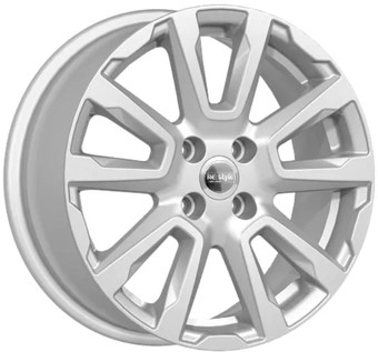 Литые диски K&K КС1026 16x6.5" 4x100мм DIA 60.1мм ET 45мм Сильвер