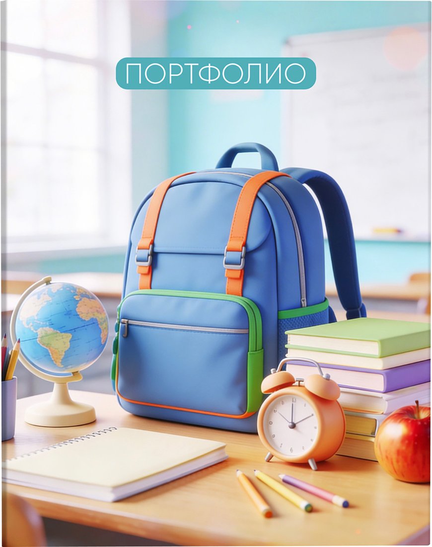 Папка адресная BG Портфолио универсальное. Школа ПФ_72386