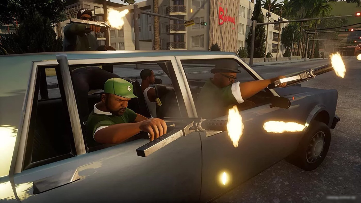 Grand Theft Auto: The Trilogy. The Definitive Edition для PlayStation 4