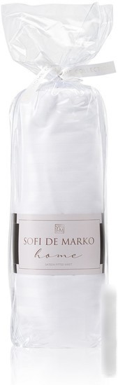 Постельное белье Sofi De MarkO Морган 180х200х30 Пр-Мг-бел-180х200х30 (белый)