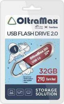 USB Flash OltraMax 290 32GB (красный)
